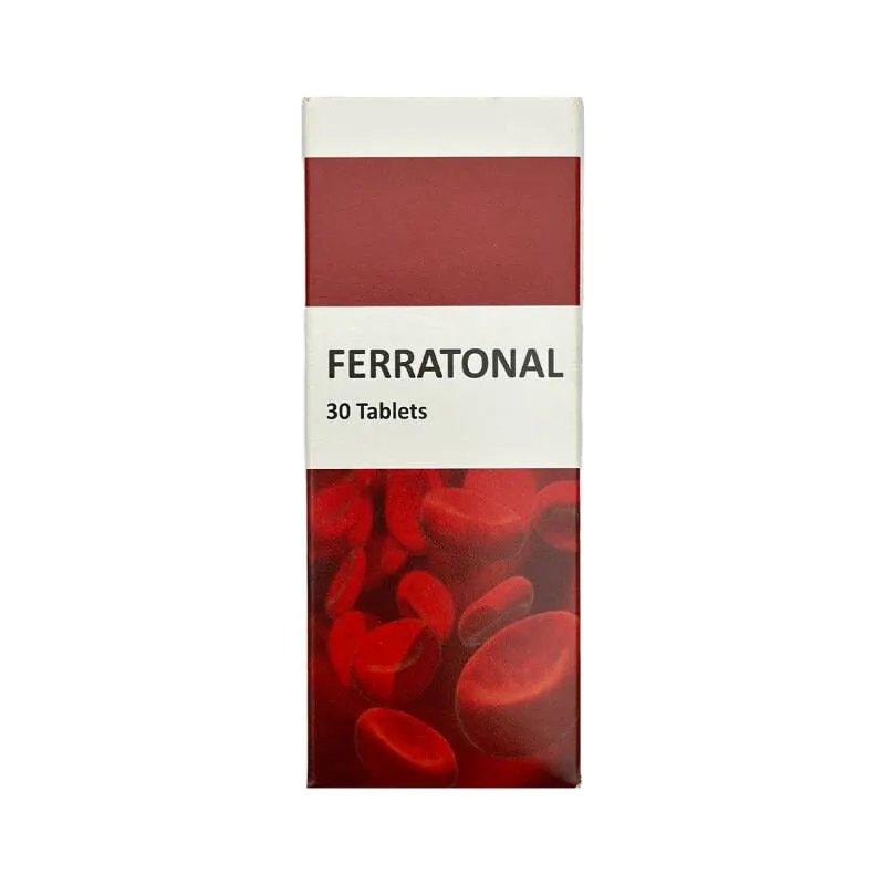 Ferratonal N30 tablet — dəmir fol turşusu B12 C vitamini qadın saç kompleks